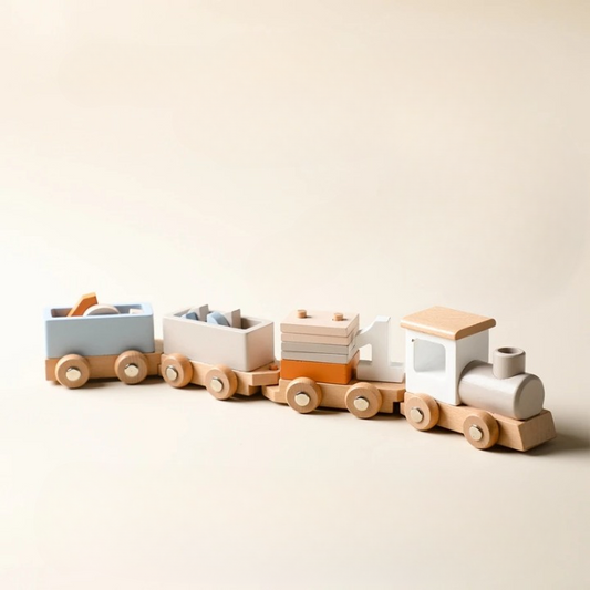 Wooden Choo-Choo Train