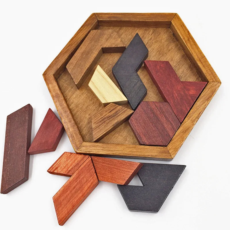 Wooden Tangram Puzzle