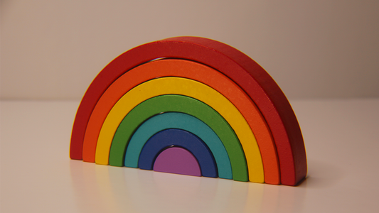 Medium Stacking Rainbow (7 pieces)