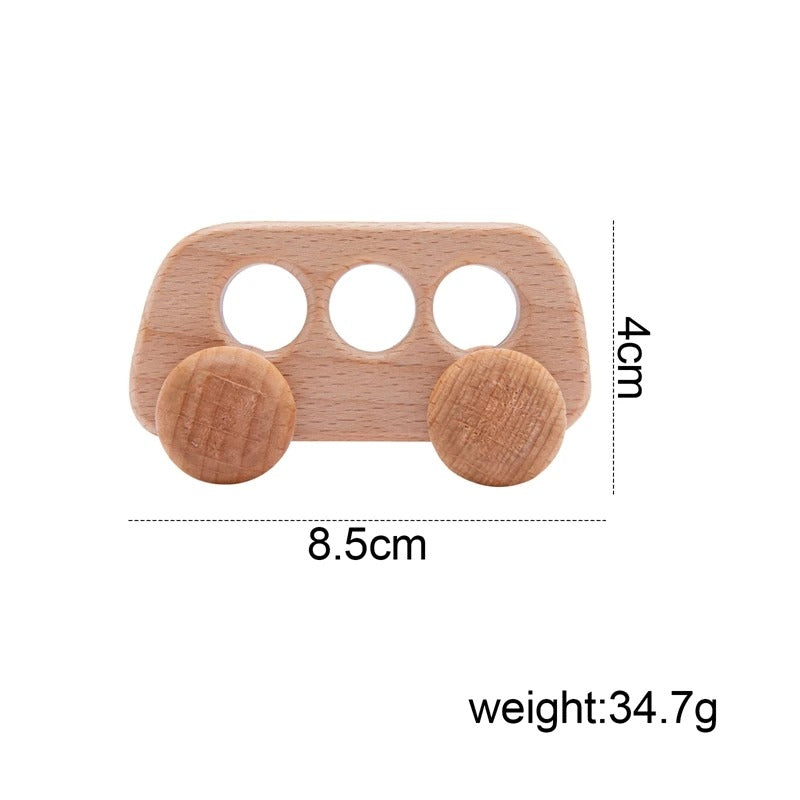 Montessori Wooden Mini Bus